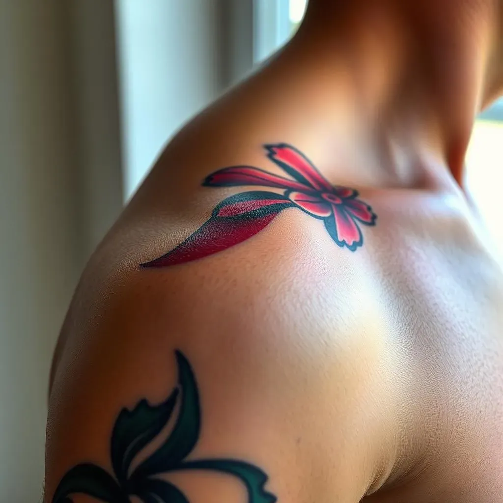 The Aftercare: Keeping Your Shoulder Blade Tattoos for Men Looking Sharp