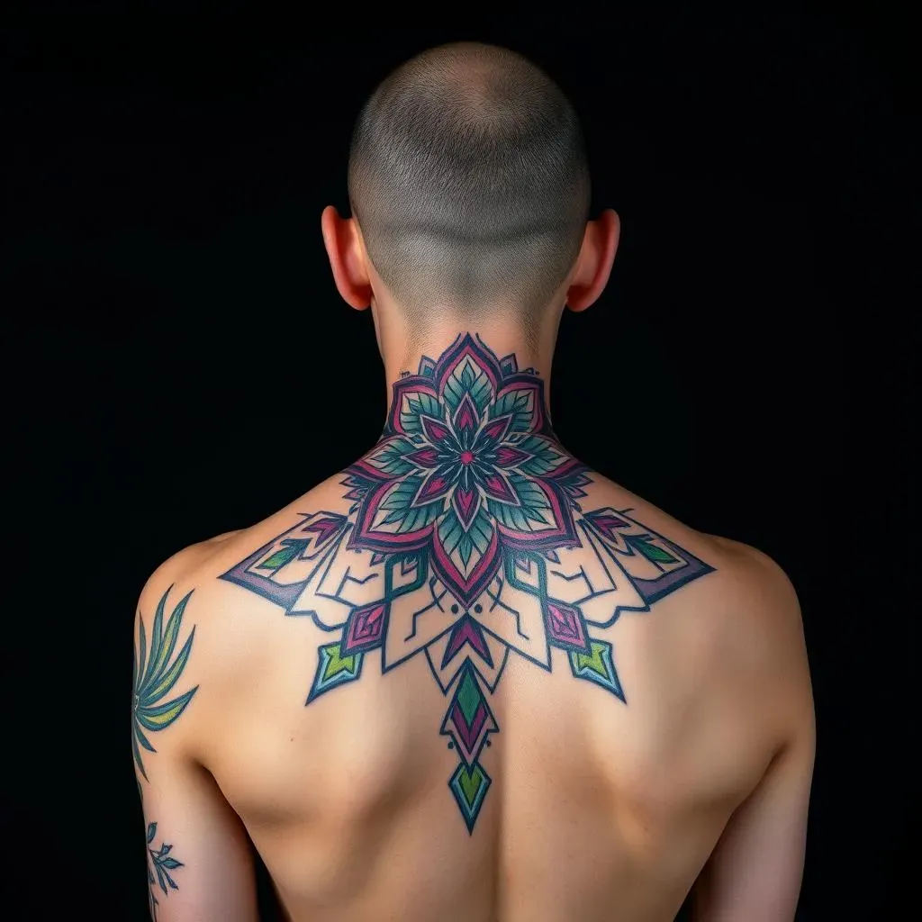 The Allure of Geometric Back Tattoos