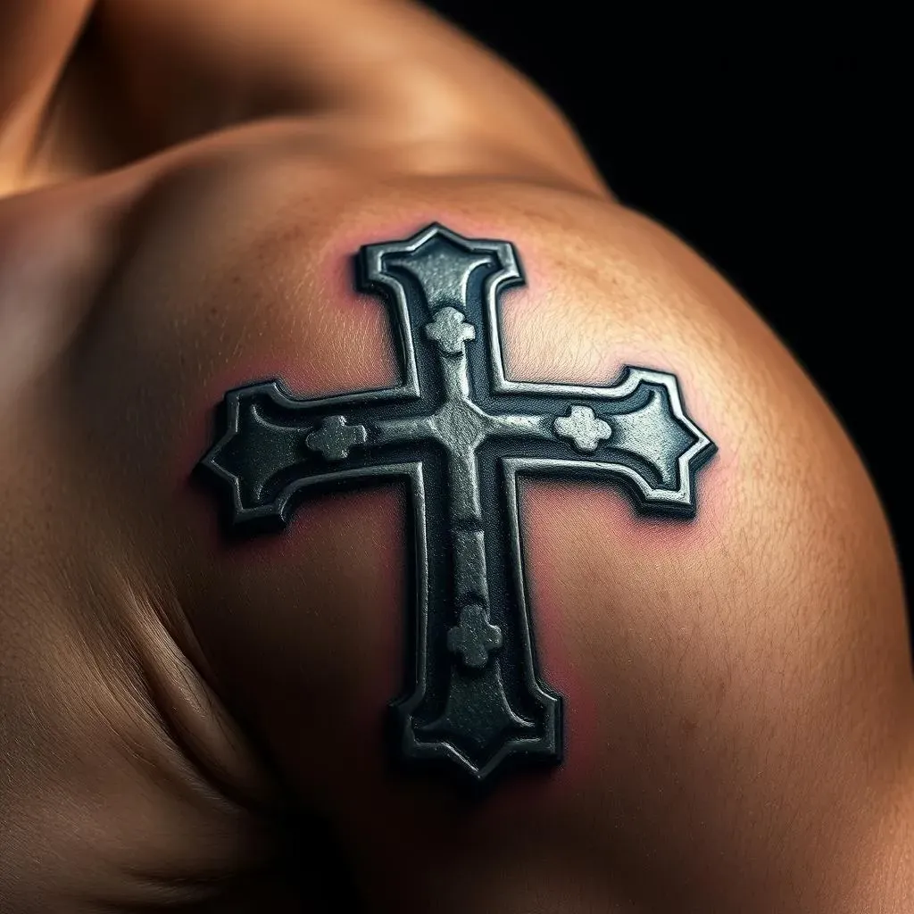 The Allure of Metal Cross Tattoos for Men