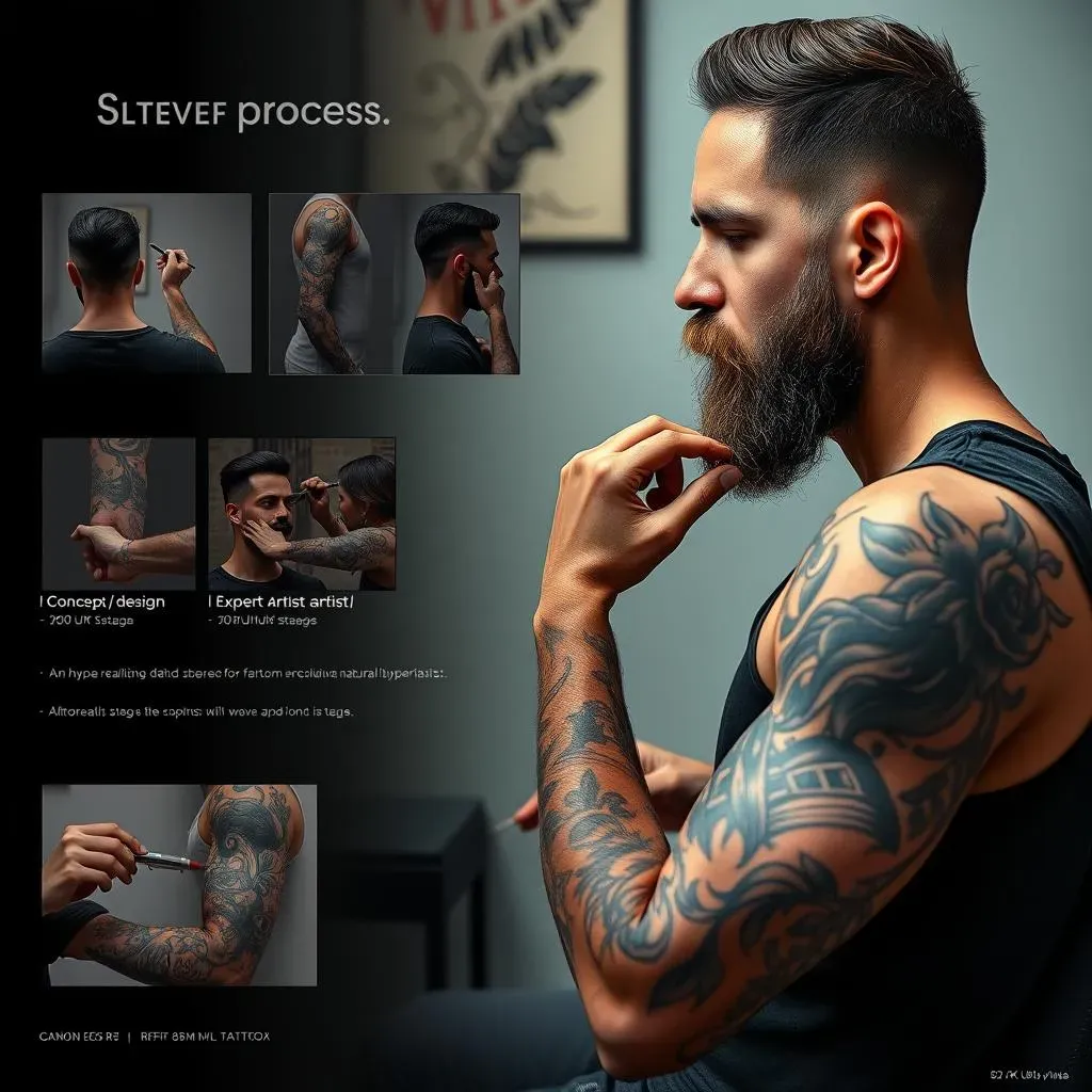 The Color Sleeve Tattoo Process: From Concept to Completion for Men