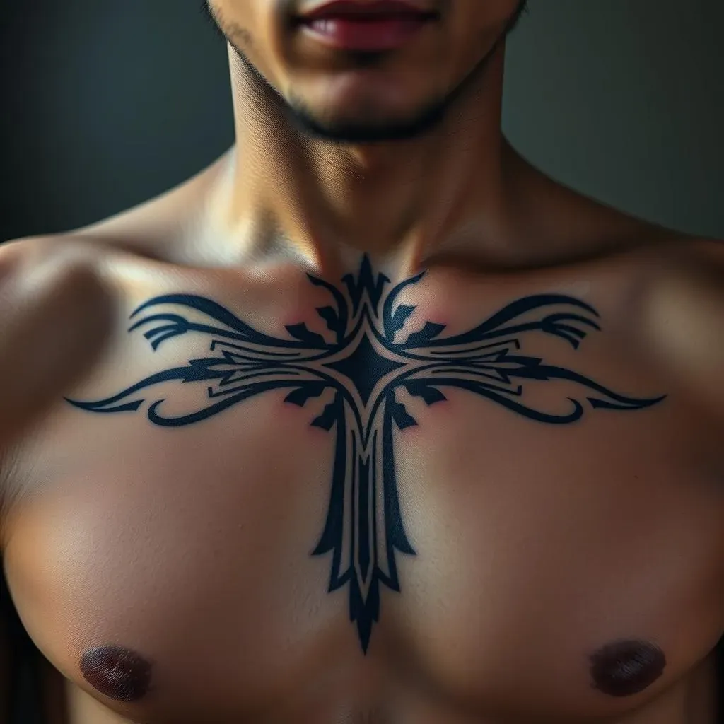 The Enduring Appeal of Tribal Cross Tattoos for Men