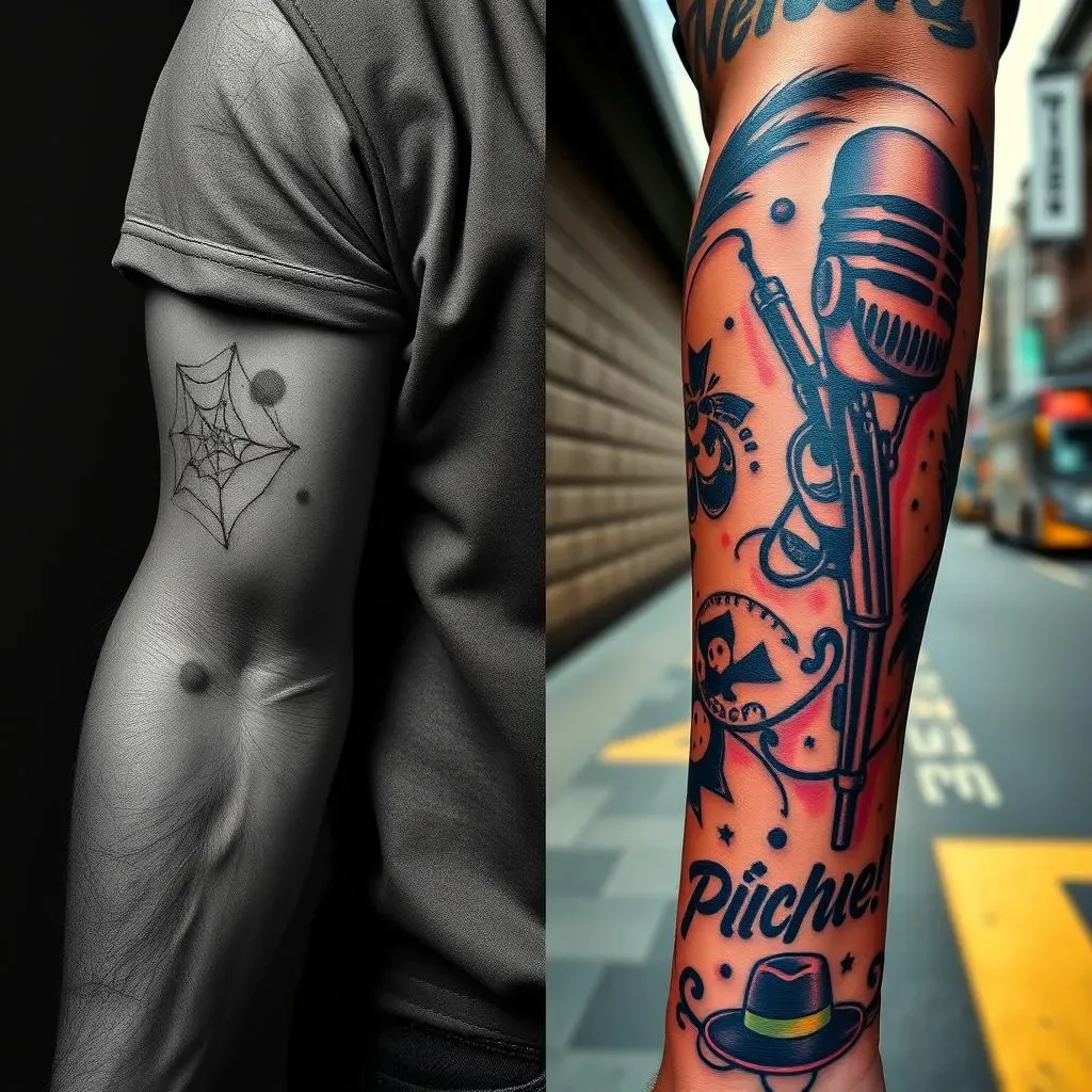 The Evolution of Gangster Tattoo Designs: From Prison to Pop Culture