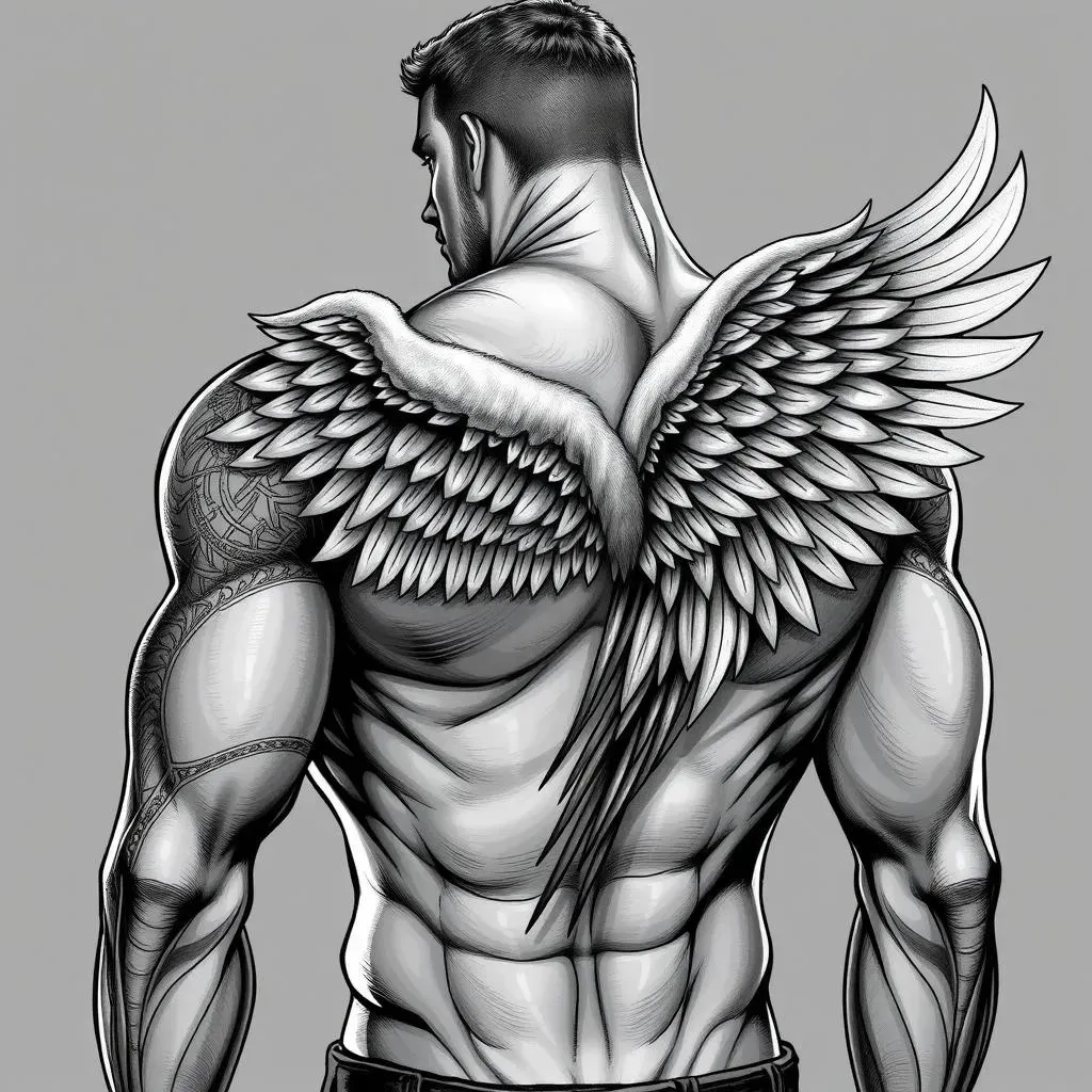 The Meaning Behind Angel Tattoos for Men