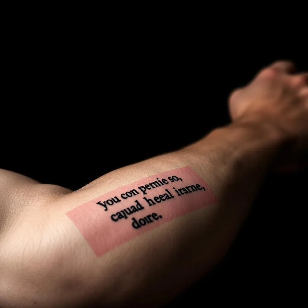 The Meaning Behind Courage Quote Tattoos for Men