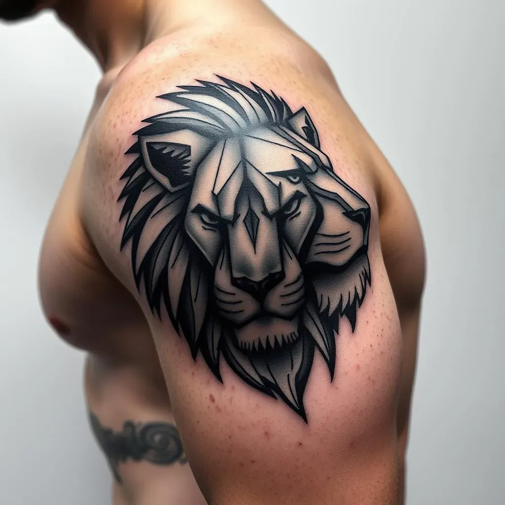 The Rise of Geometric Animal Tattoos for Men