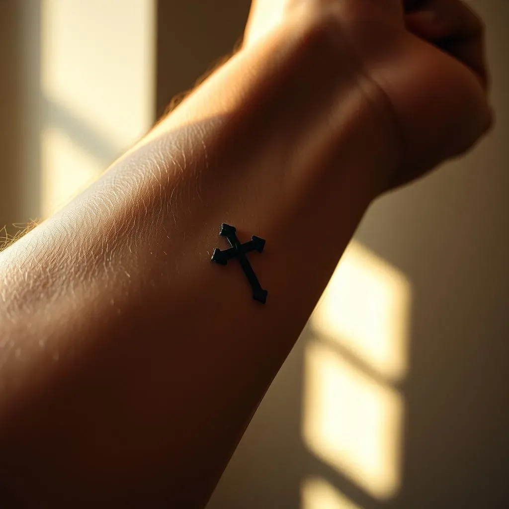 The Significance and Symbolism of Small Cross Tattoos for Men