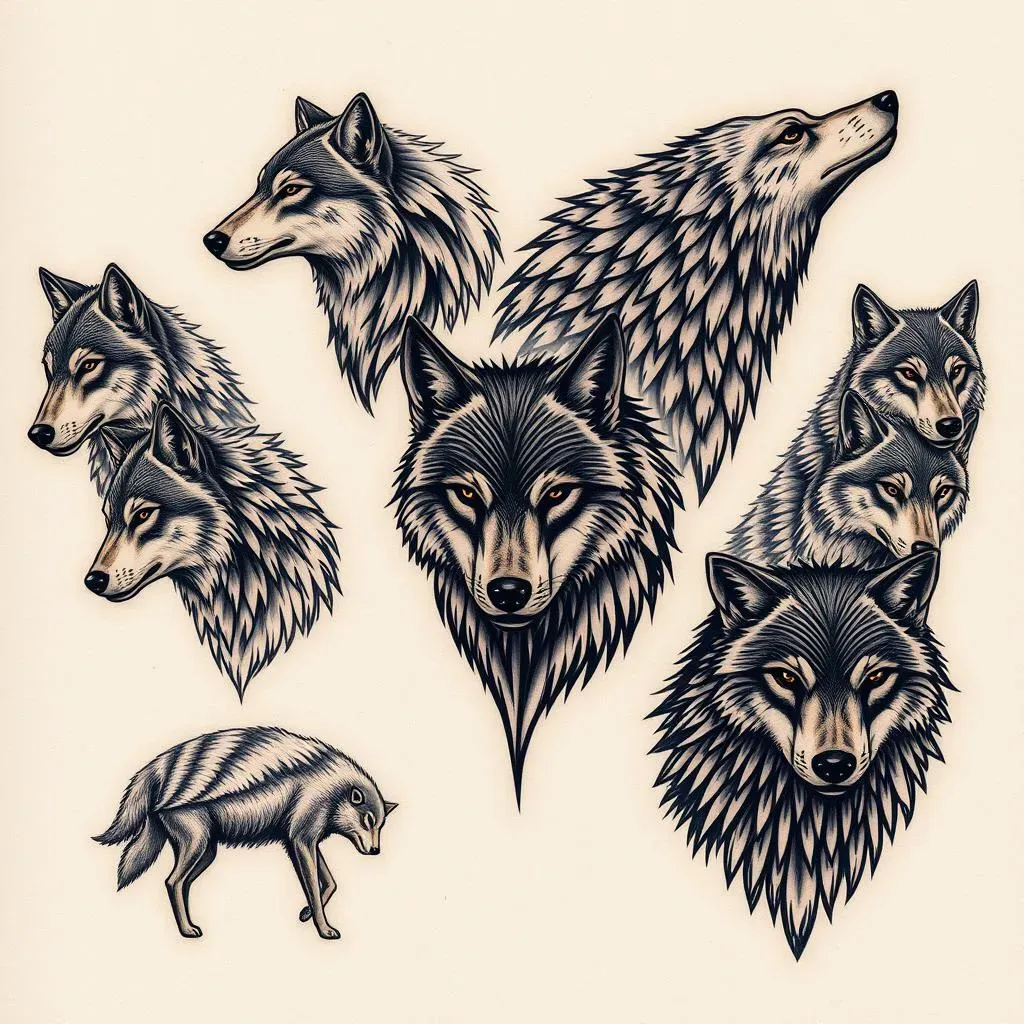 The Symbolism of Wolf Tattoos for Men