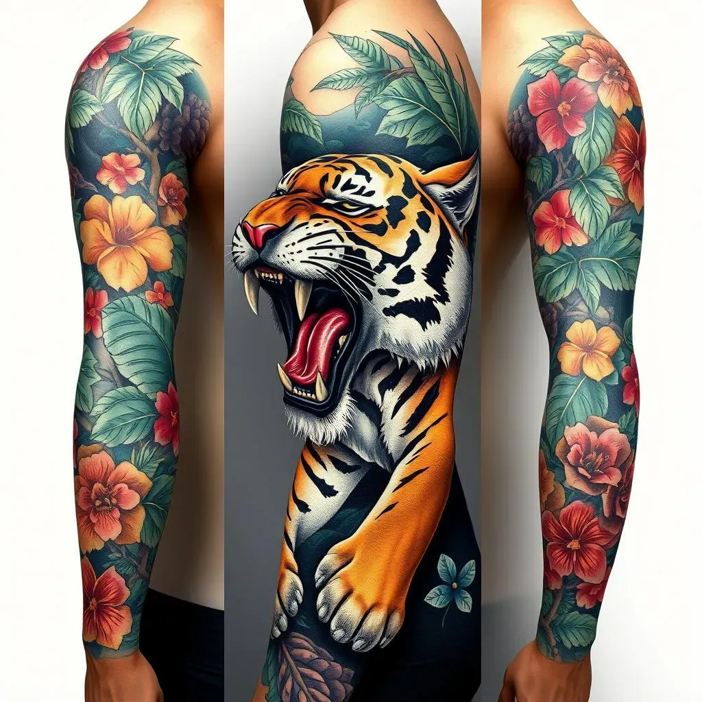 Top Animal Tattoo Sleeve Ideas for Men: Inspiration and Designs