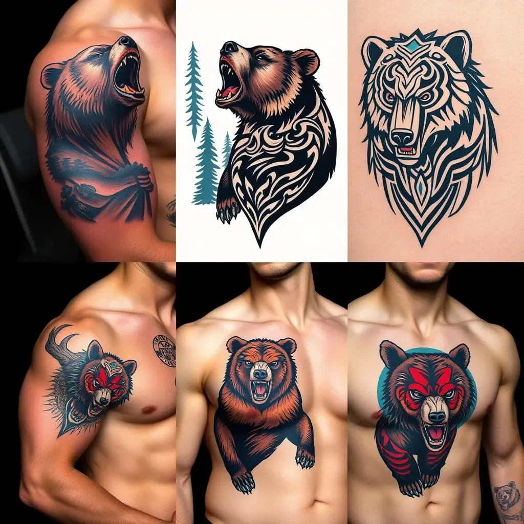 Top Bear Tattoo Ideas for Men: Styles and Symbolism