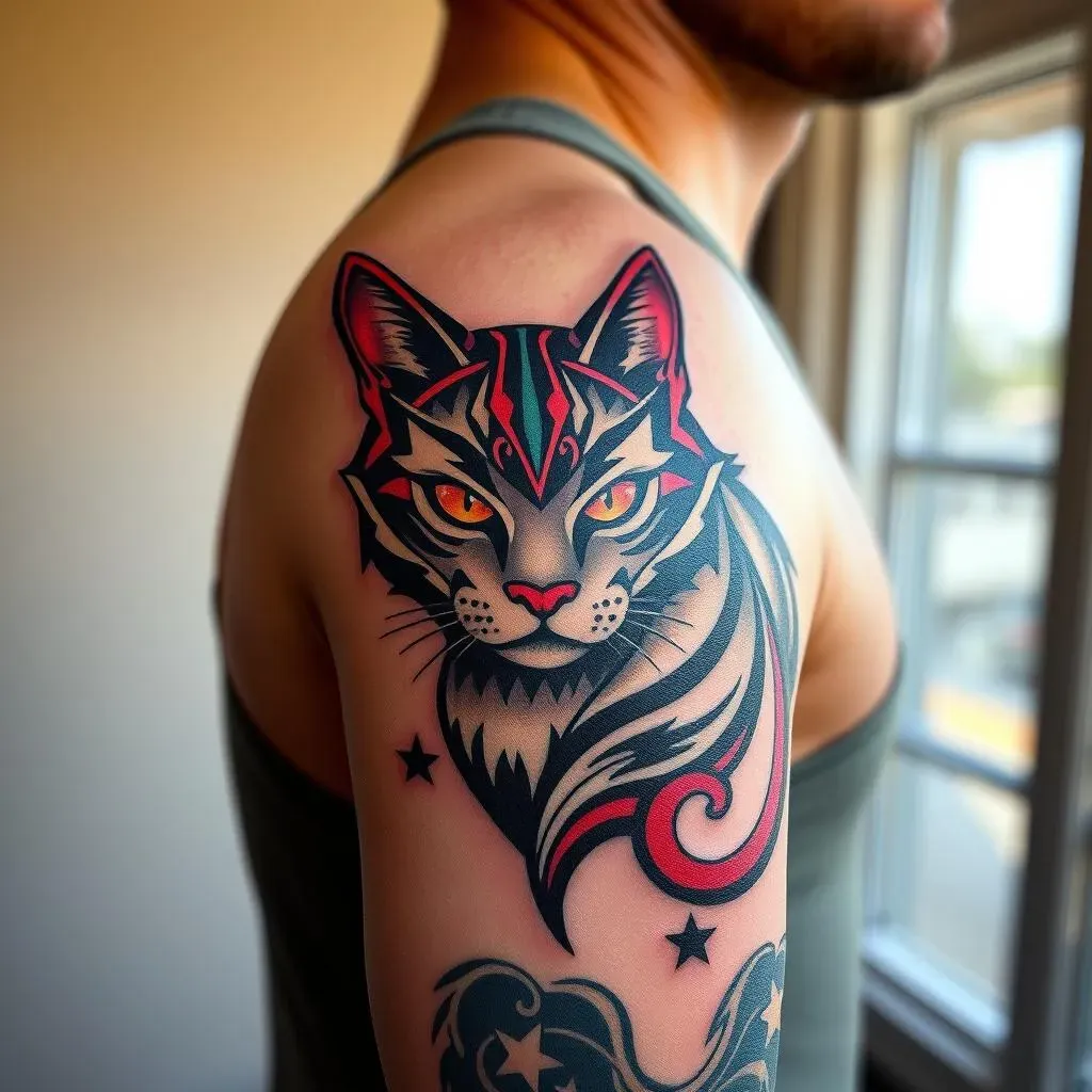 Top Cat Tattoo Ideas for Men: Styles and Designs