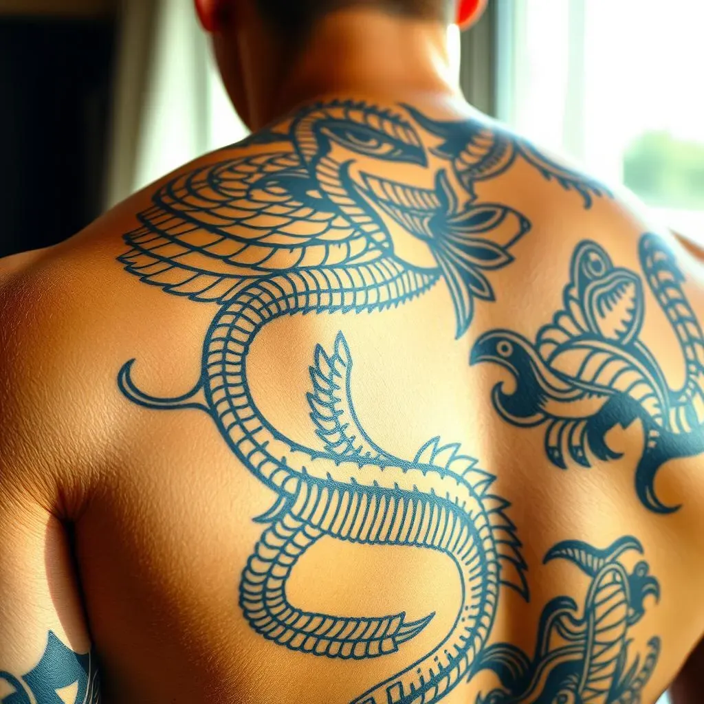 Top Tattoo Designs for Men's Backs and Shoulders: Styles and Meanings