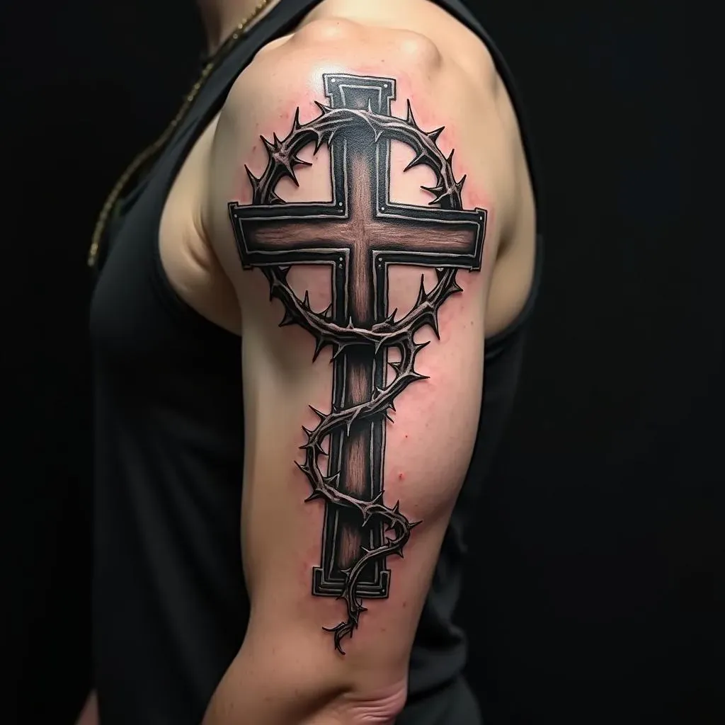 Unique Cross Tattoo Ideas for Men