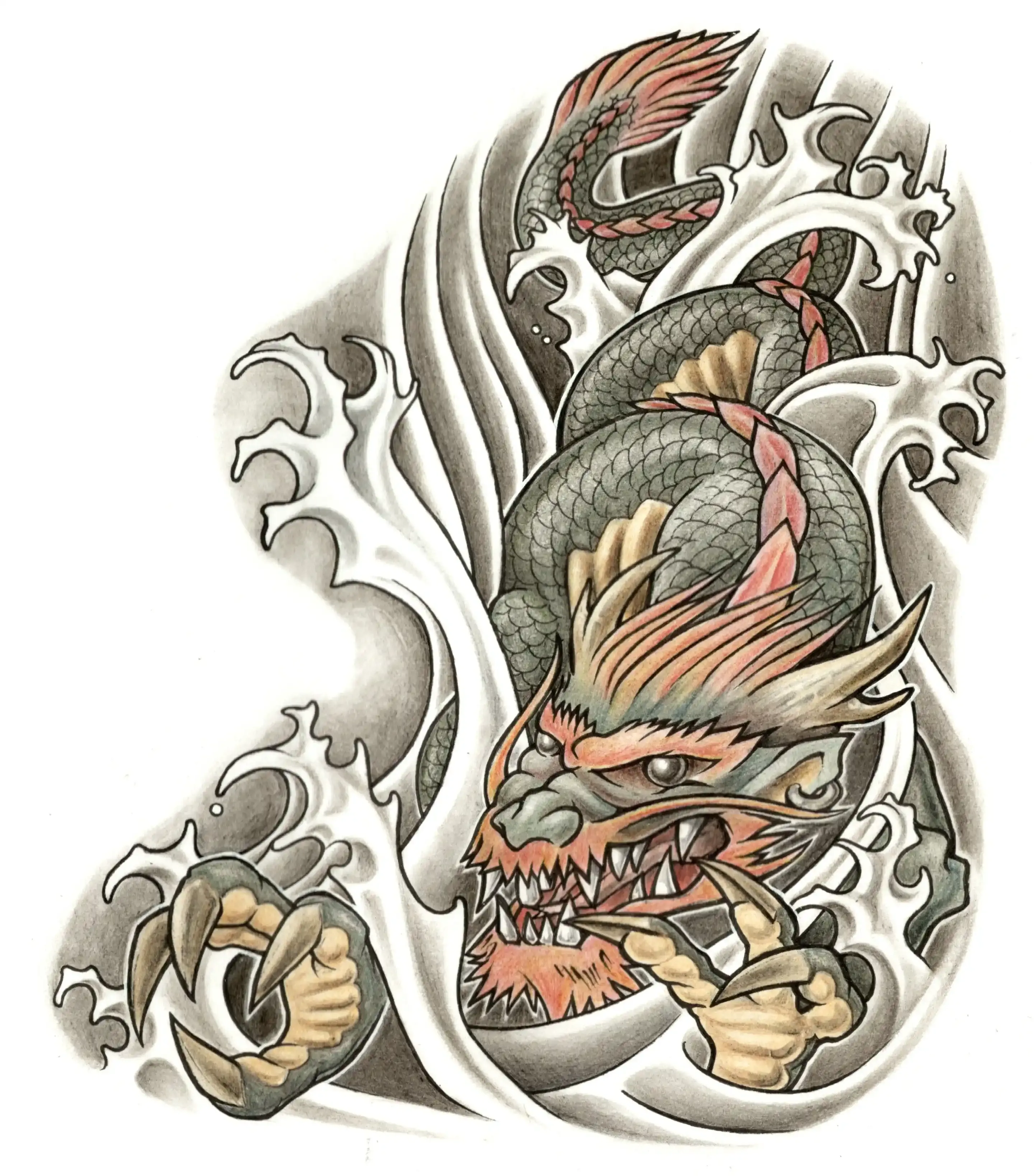 What Japanese Dragon Tattoos Really Mean