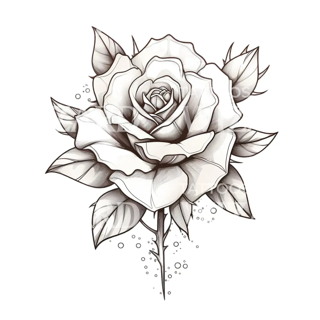 Where to Place Your Rose Tattoo Designs