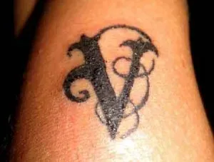Why a V Letter Tattoo? Meaning and Motivation