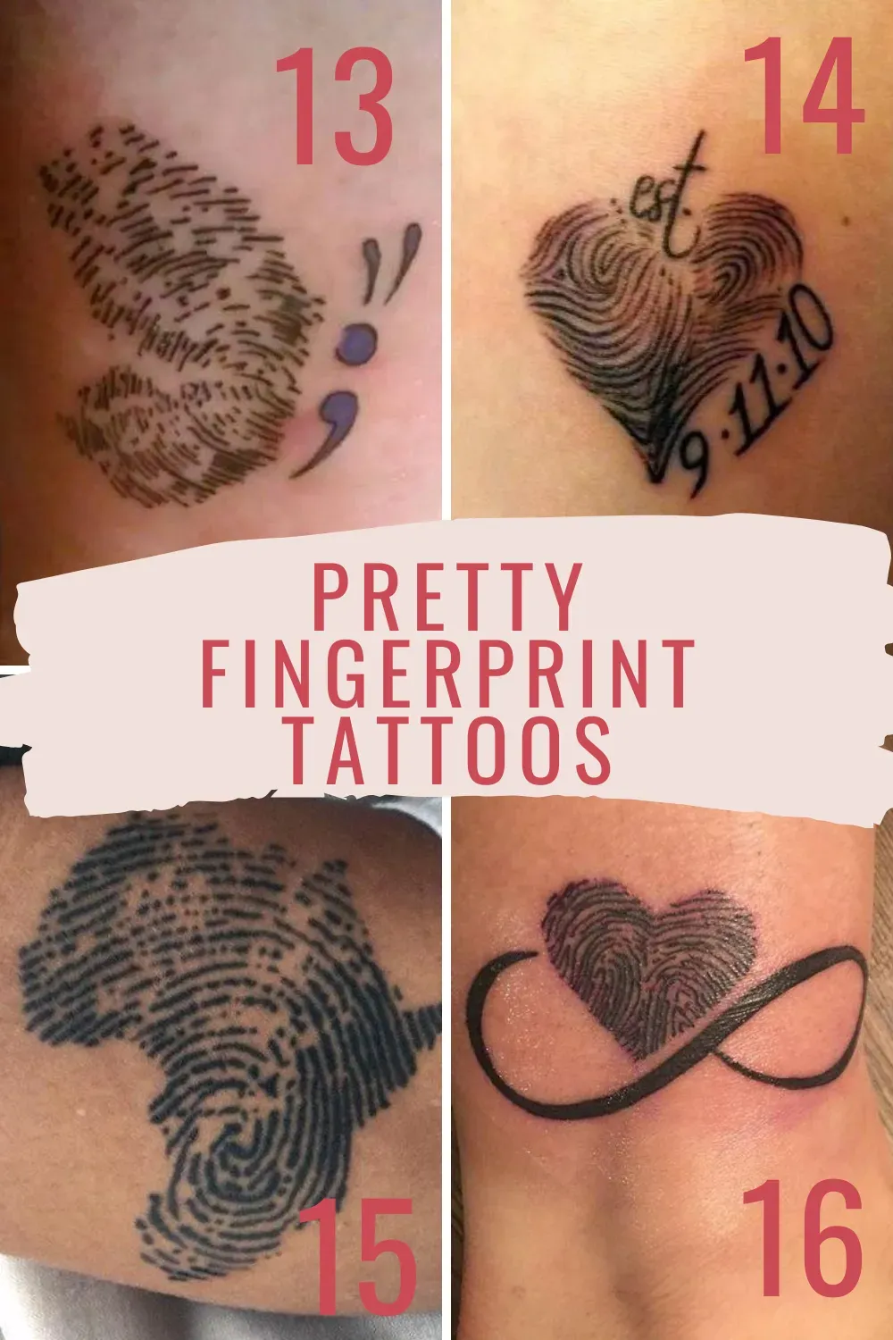 Why Choose Unique Fingerprint Tattoo Designs?