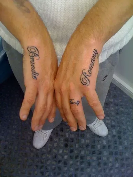 Why Get Name Tattoo Designs on Hand?
