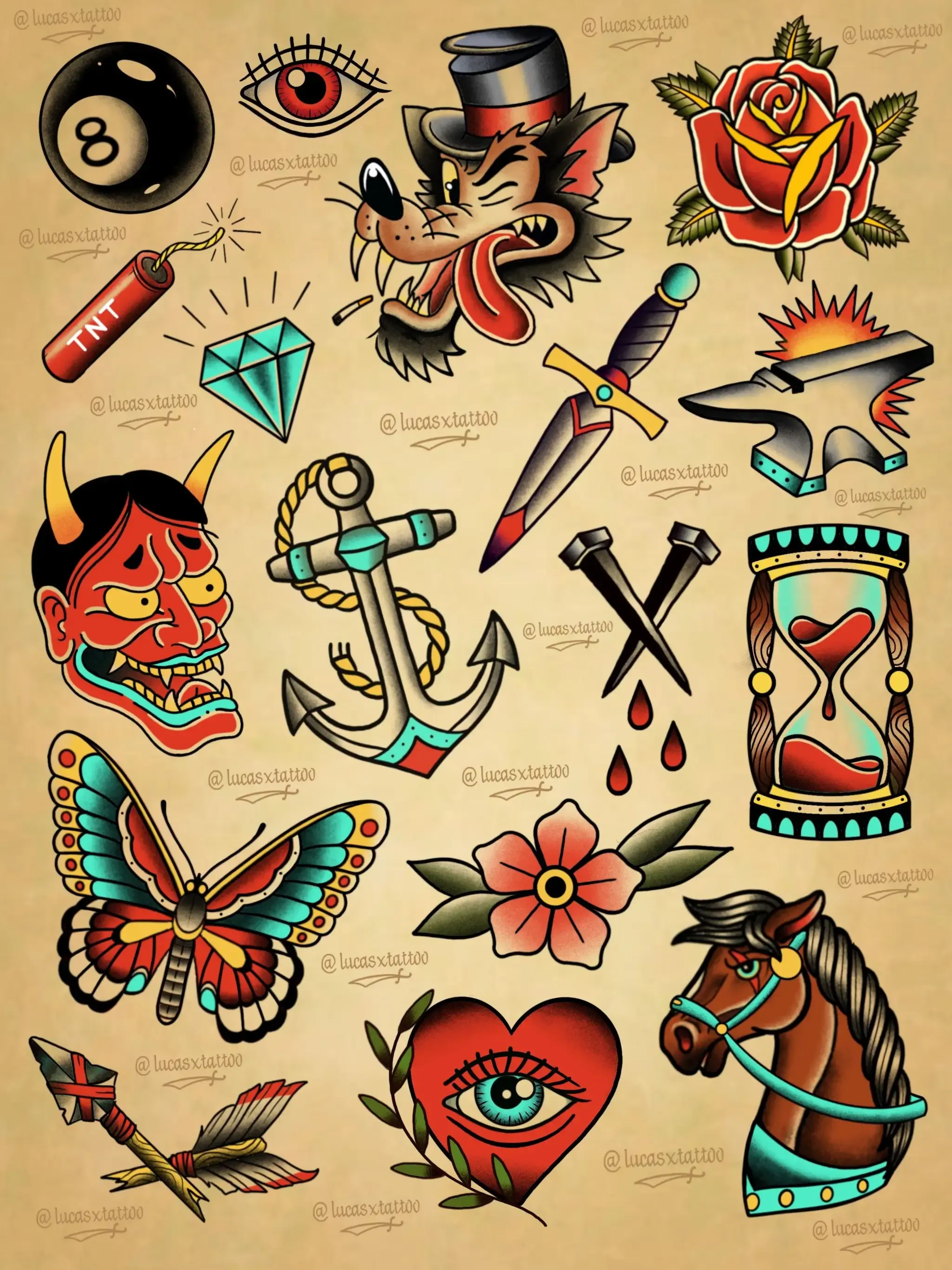 Why Old School Tattoo Designs Endure