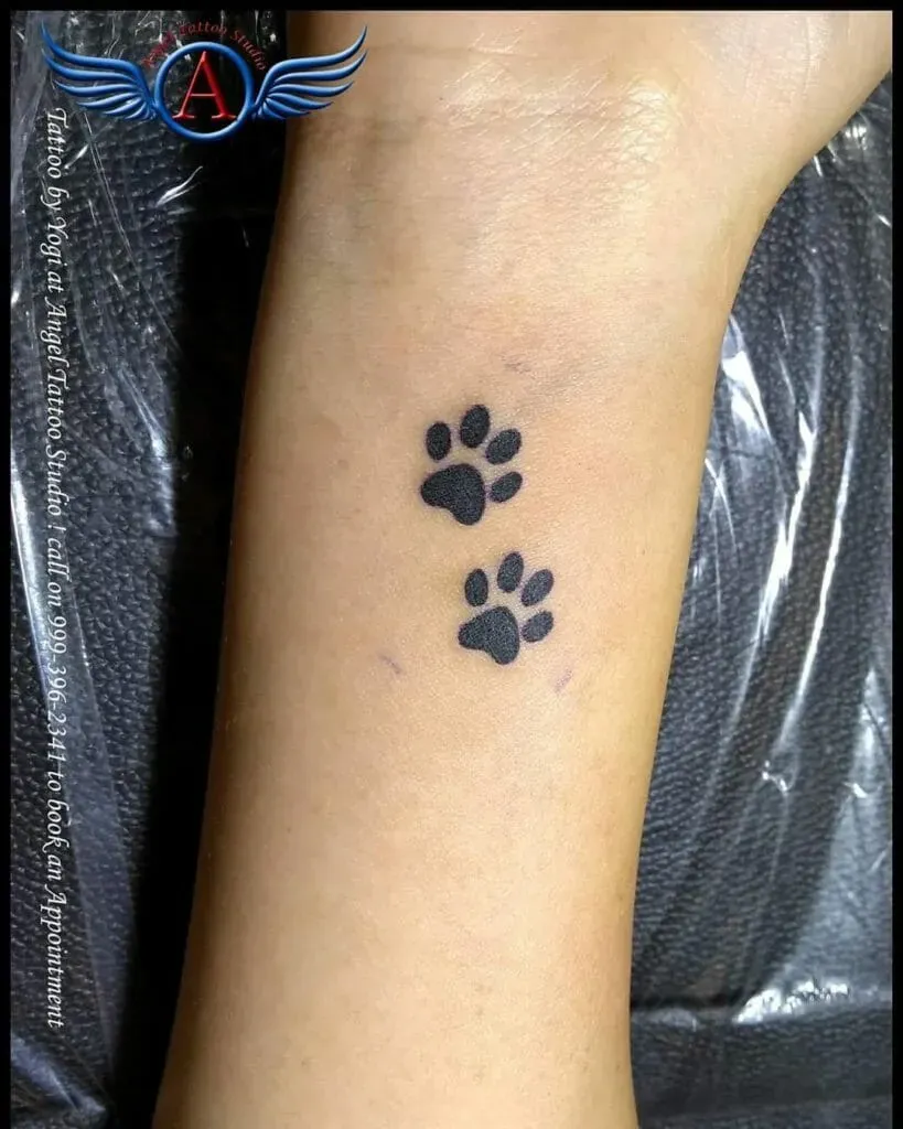 Why Paw Tattoo Designs Connect Deeply