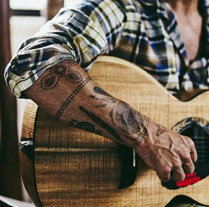 Authentic Xavier Rudd Tattoo Designs Revealed